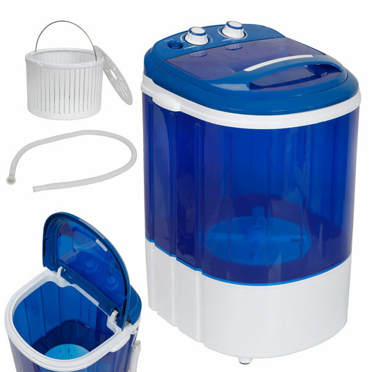 Portable Mini Laundry Washer 9 lbs Compact Washing Machine for Clothes Ideal for Dorm Rooms